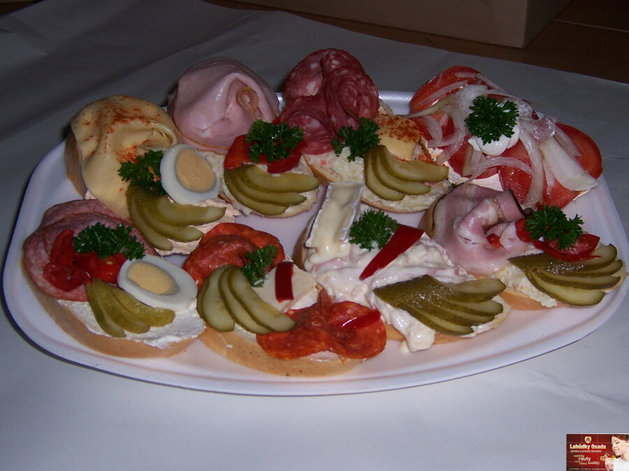 chlebíčky